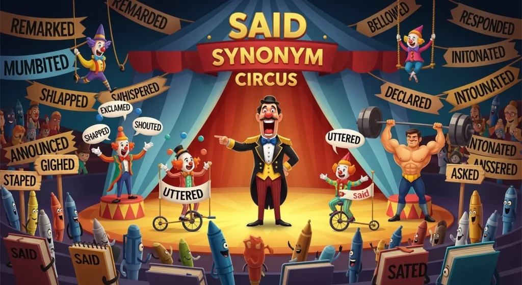 360+Other Ways to Say Said in Writing