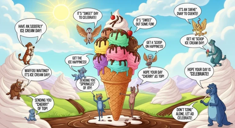 Other Ways to Say Happy National Ice Cream Day