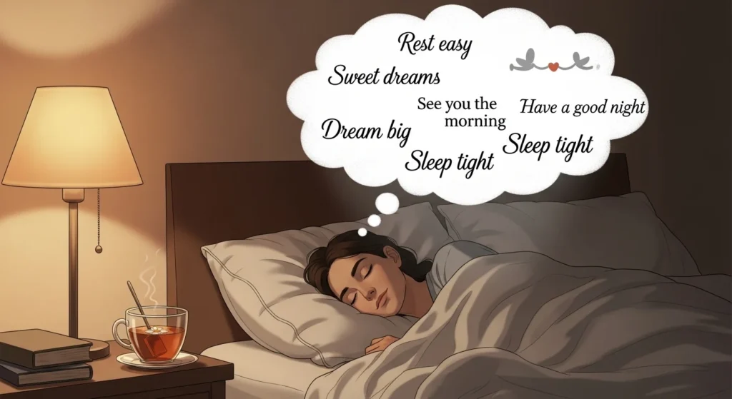 Comforting Alternatives to Say “Sleep Well
