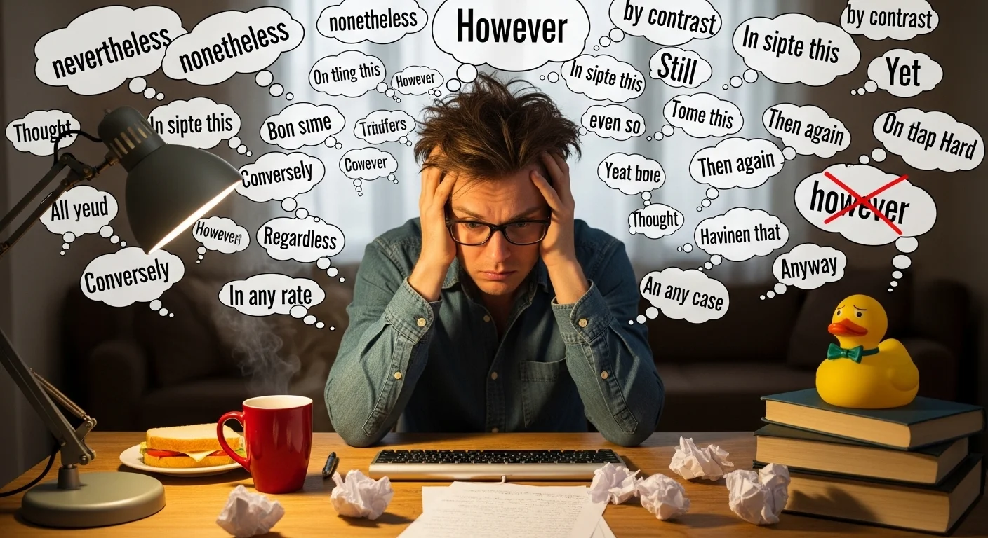 Formal Alternatives to “However”