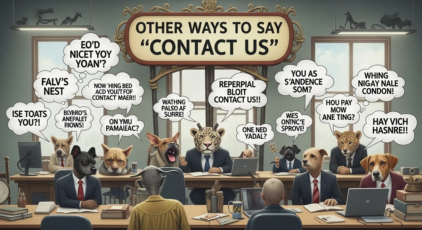 365+Other Ways to Say Contact Us Powerful