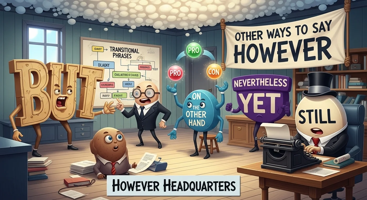 370+Other Ways to Say However Powerful