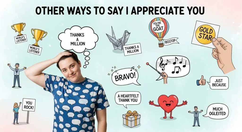 Other Ways to Say I Appreciate You
