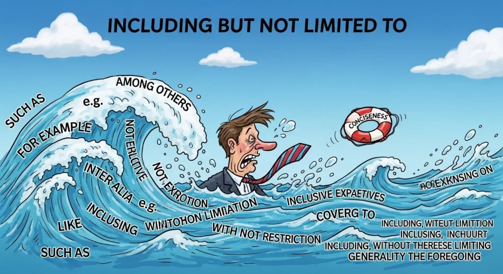 Other Ways to Say Including but Not Limited To
