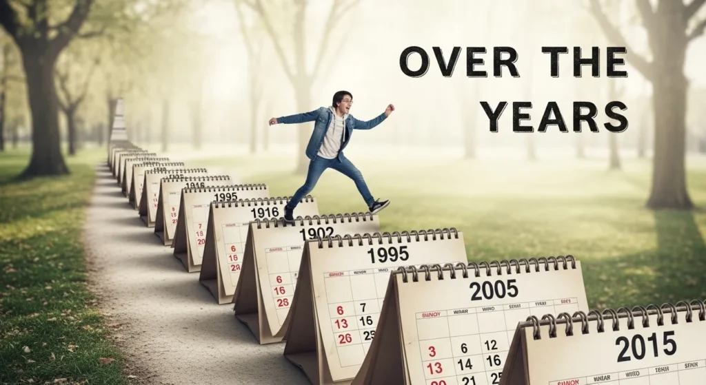 Other Ways to Say Over the Years