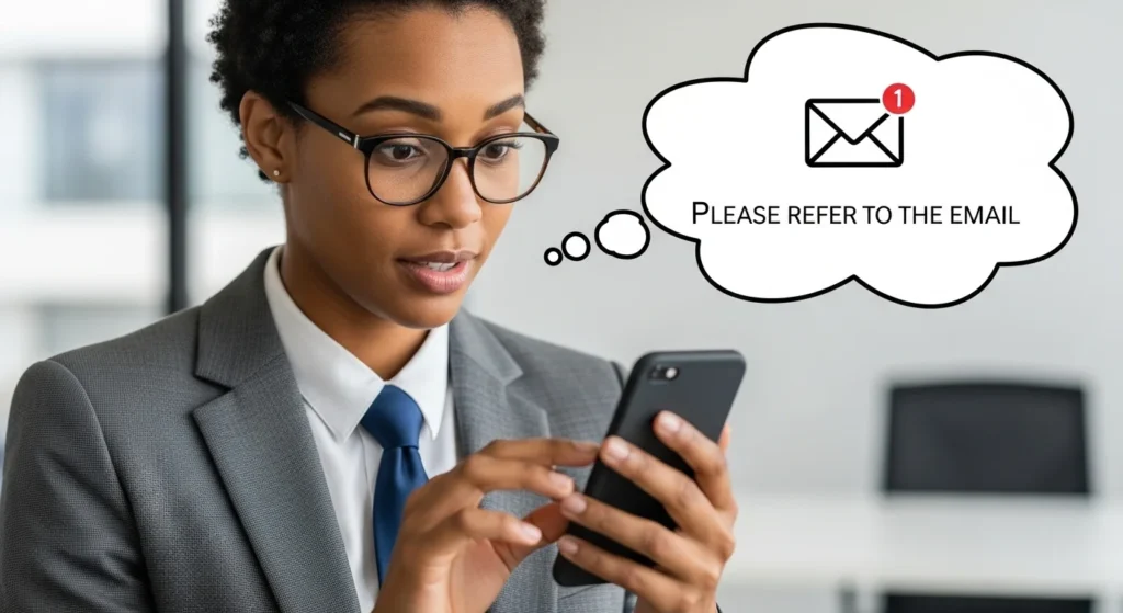 Other Ways to Say Please See the Email