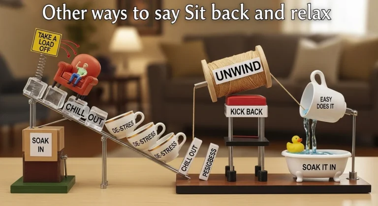 Other Ways to Say Sit Back and Relax