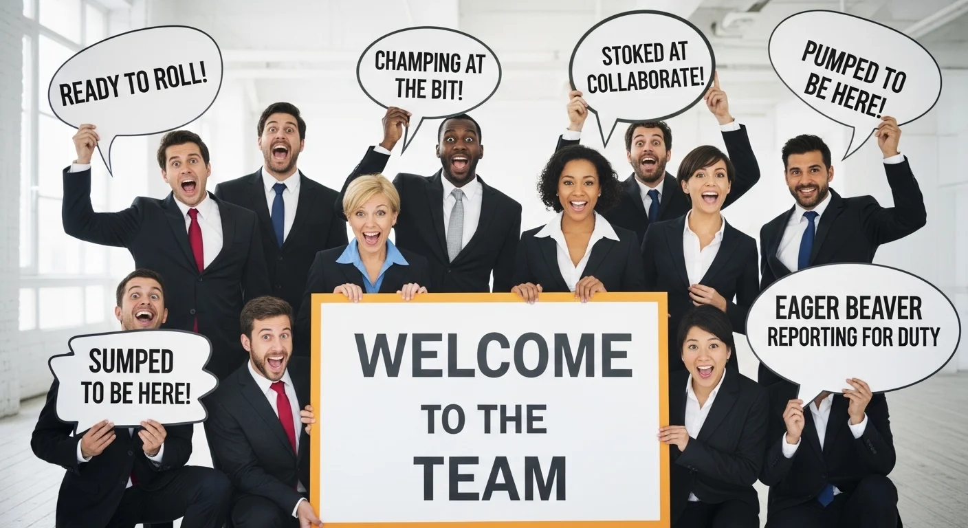 Other Ways to Say I’m Excited to Join the Team 