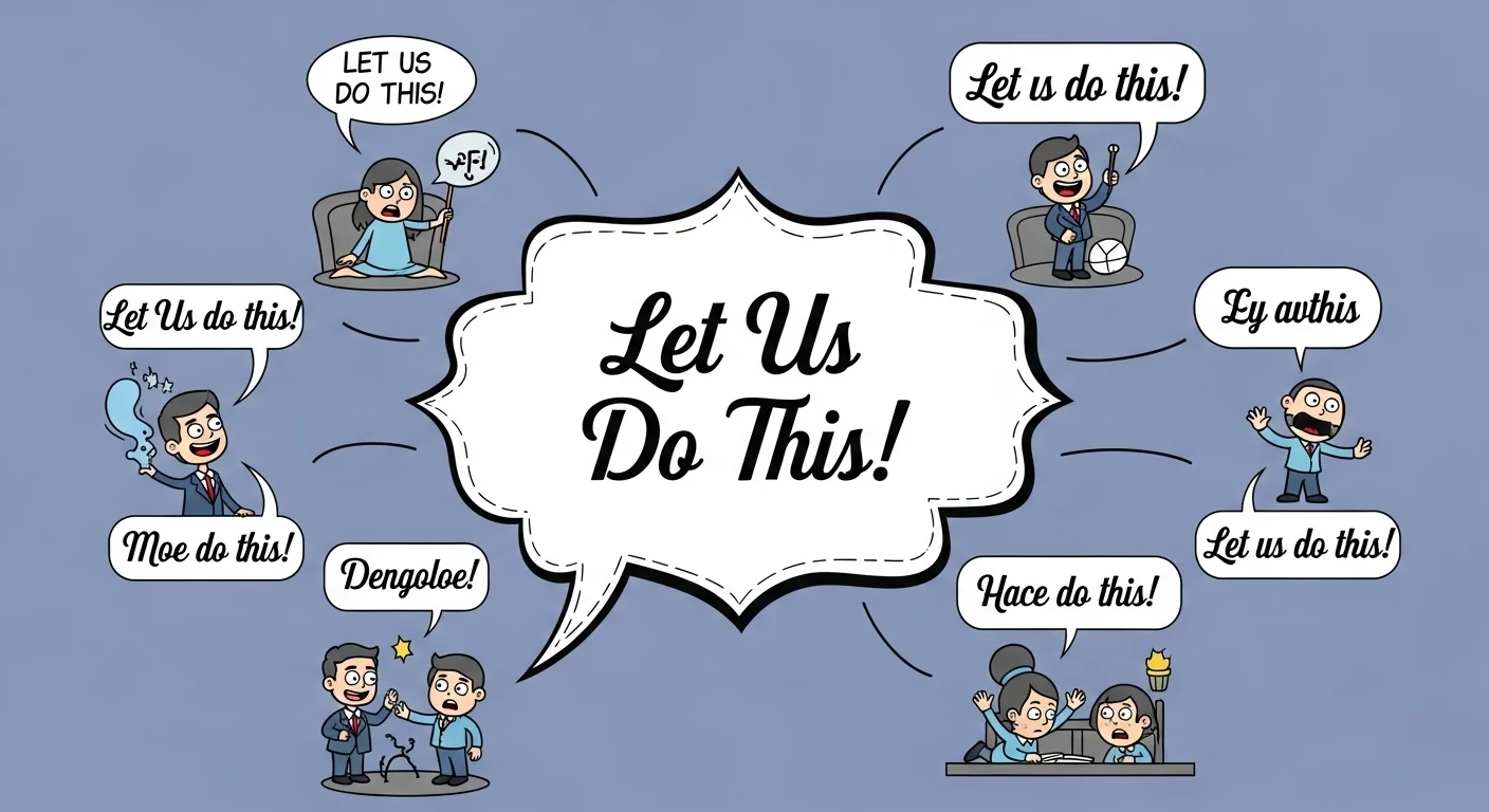 What Does “Let Us Do This” Mean