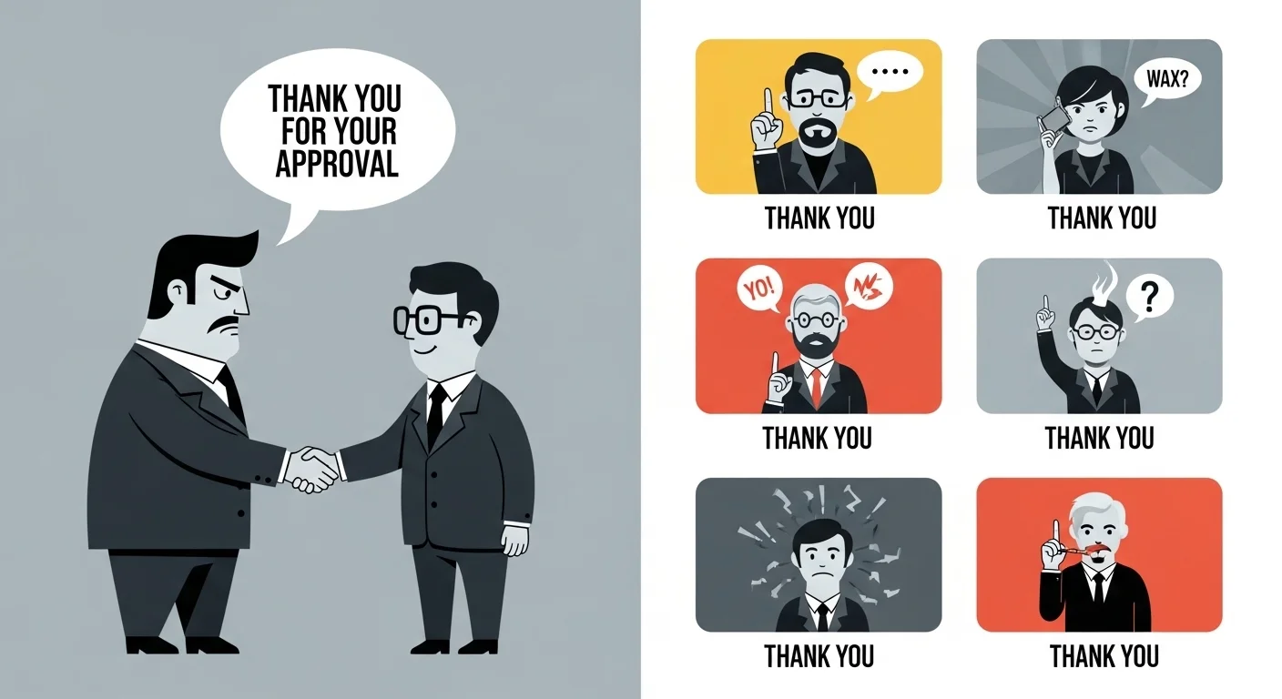 What Does “Thank You for Your Approval” Mean