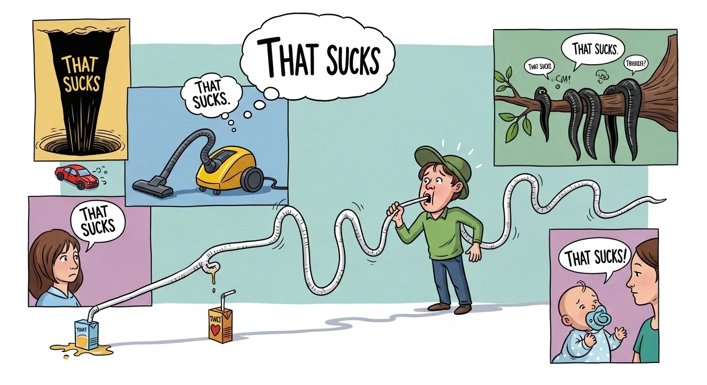 What Does “That Sucks” Mean