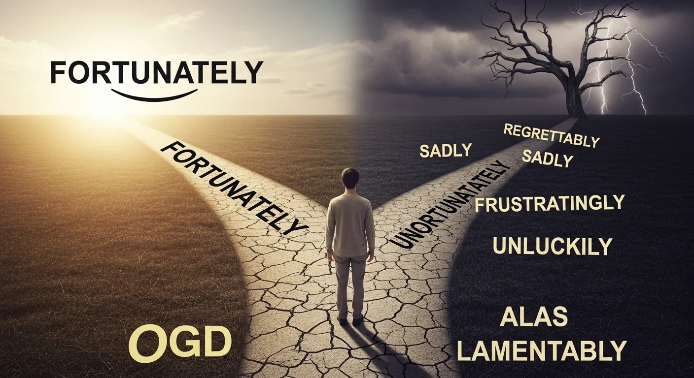 What Does “Unfortunately” Mean