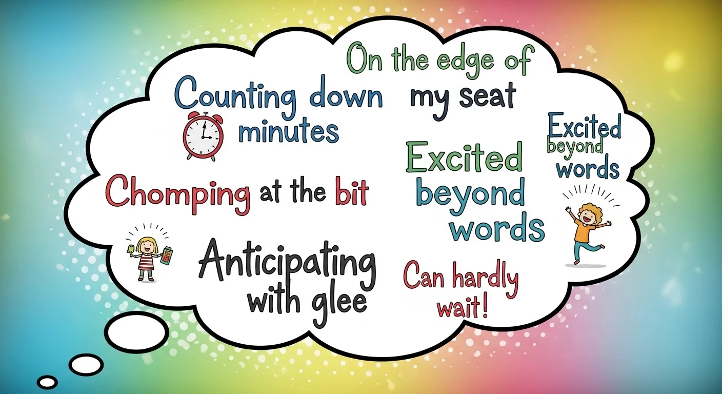 Other Ways to Say Can't Wait 