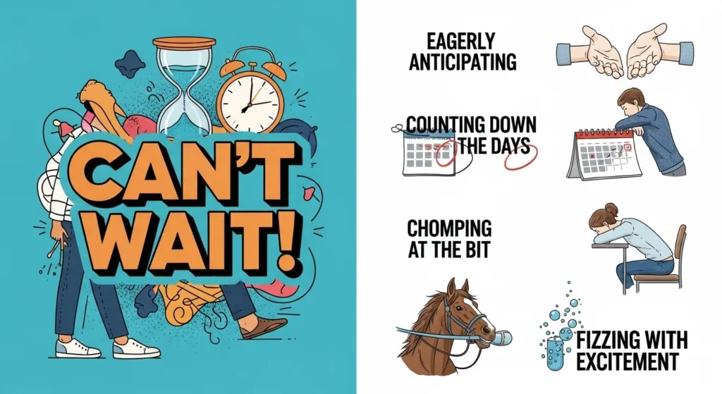 Other Ways to Say Can't Wait