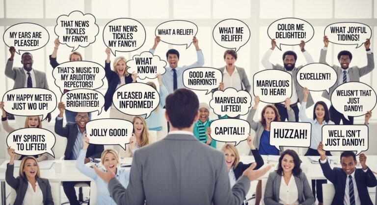 Other Ways to Say I’m Glad to Hear That