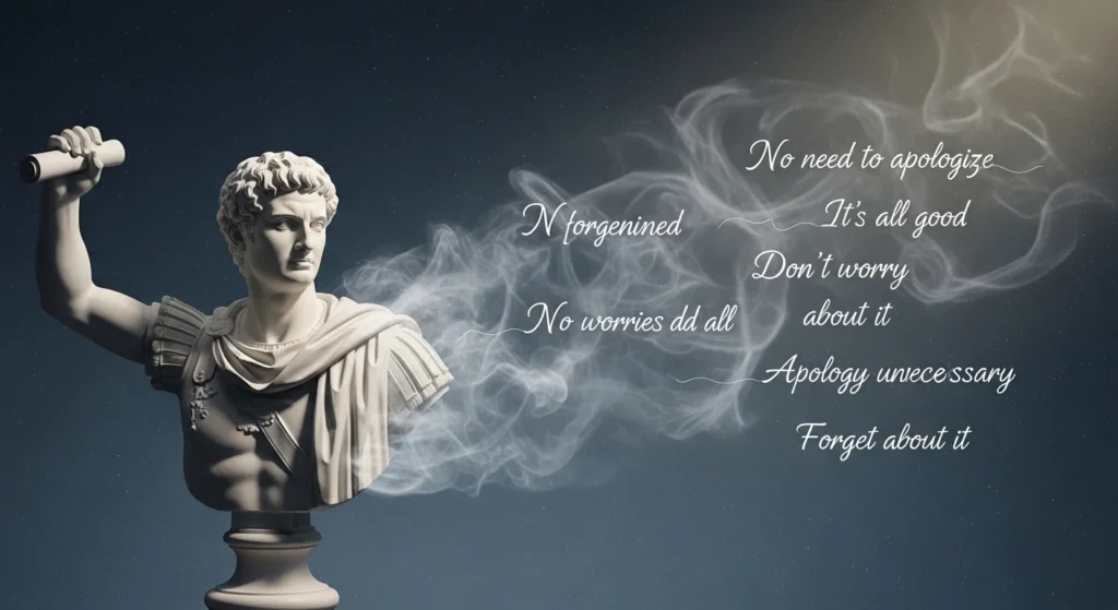 Other Ways to Say No Need to Apologise