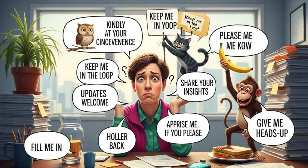 Other Ways to Say “Please Let Me Know”