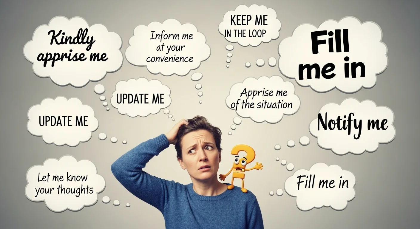 Other Ways to Say Please Let Me Know 