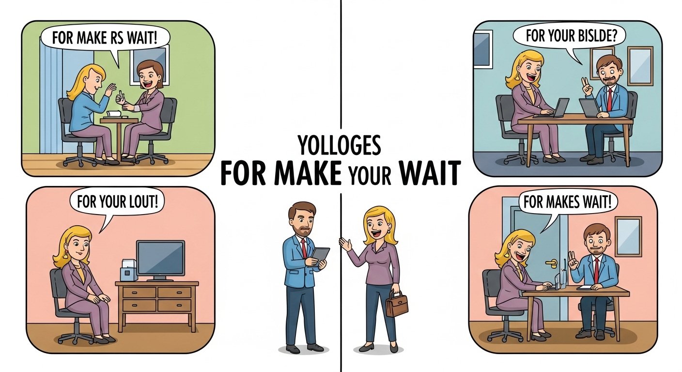 Other Ways to Say “Sorry to Keep You Waiting”