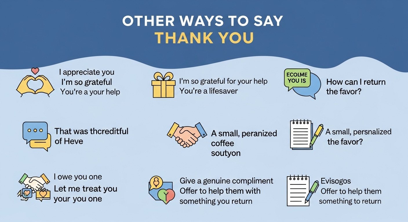 Other Ways to Say “Thank You”