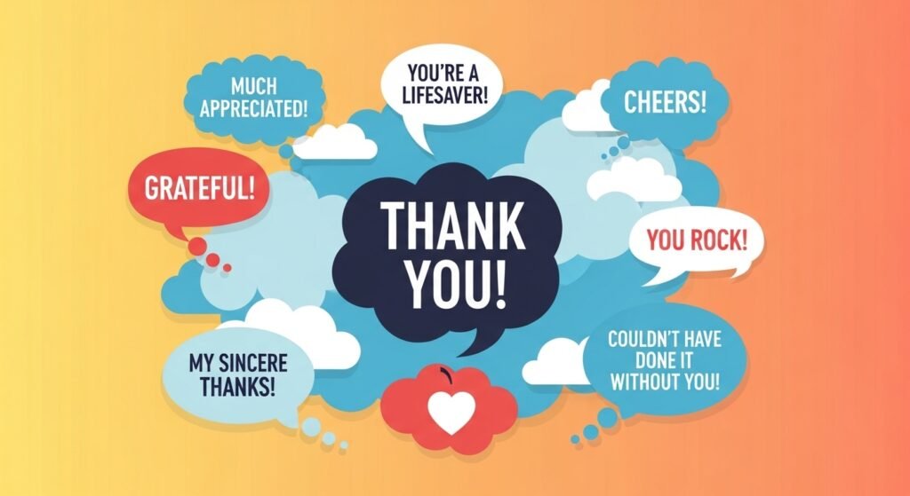 Other Ways to Say Thank You