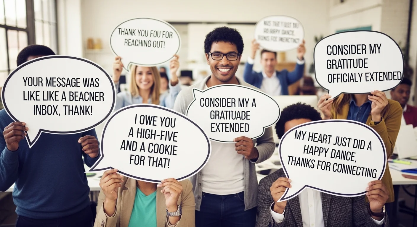 Other Ways to Say “Thank You for Reaching Out”