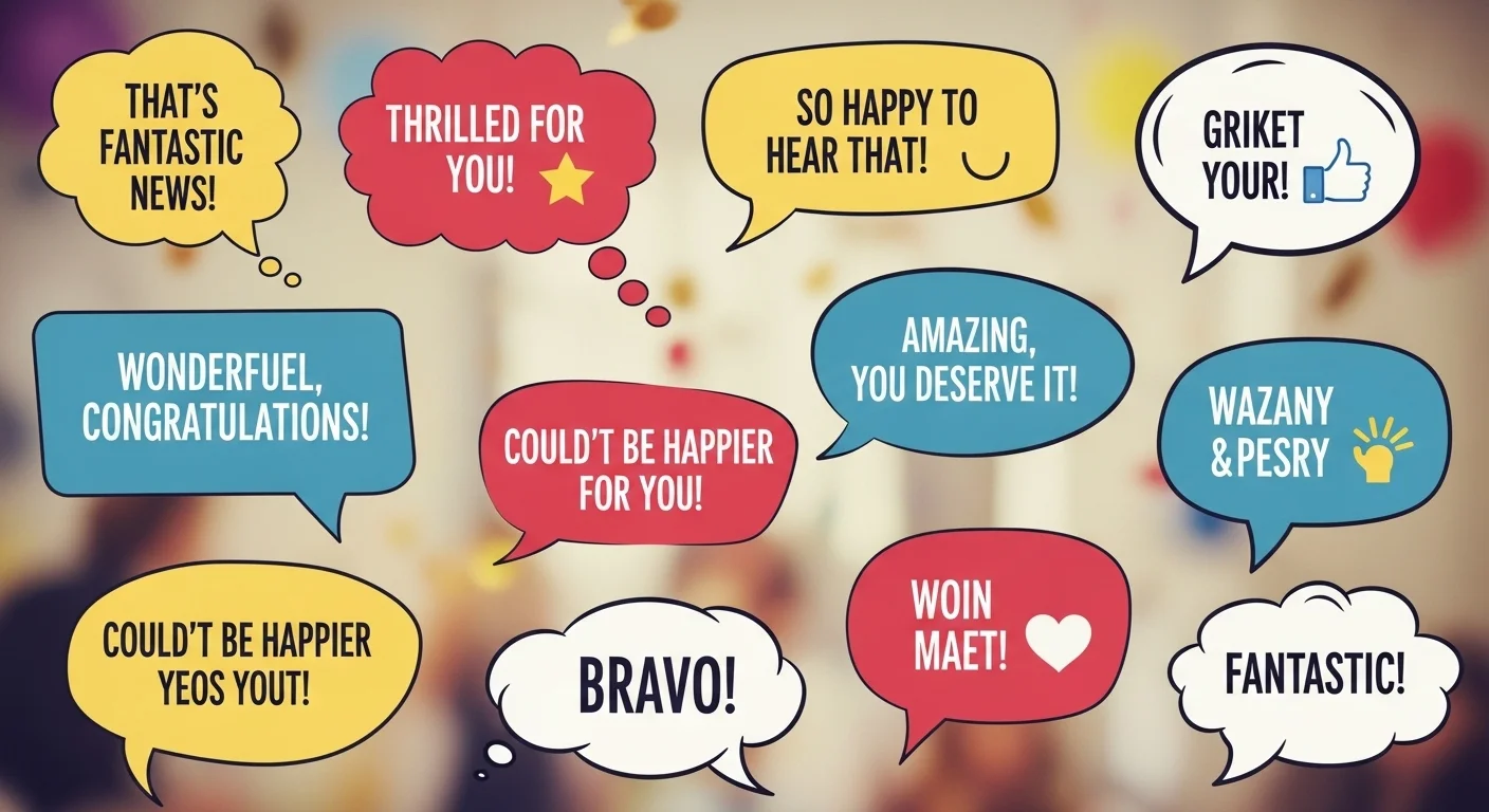 Other Ways to Say I Am Happy for You