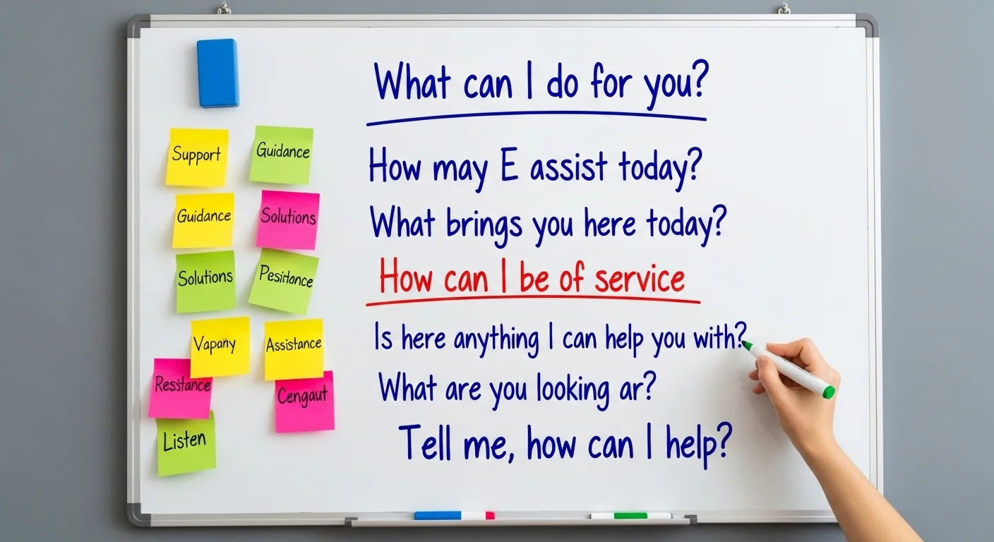 358+Other Ways to Say How Can I Help You? Powerful