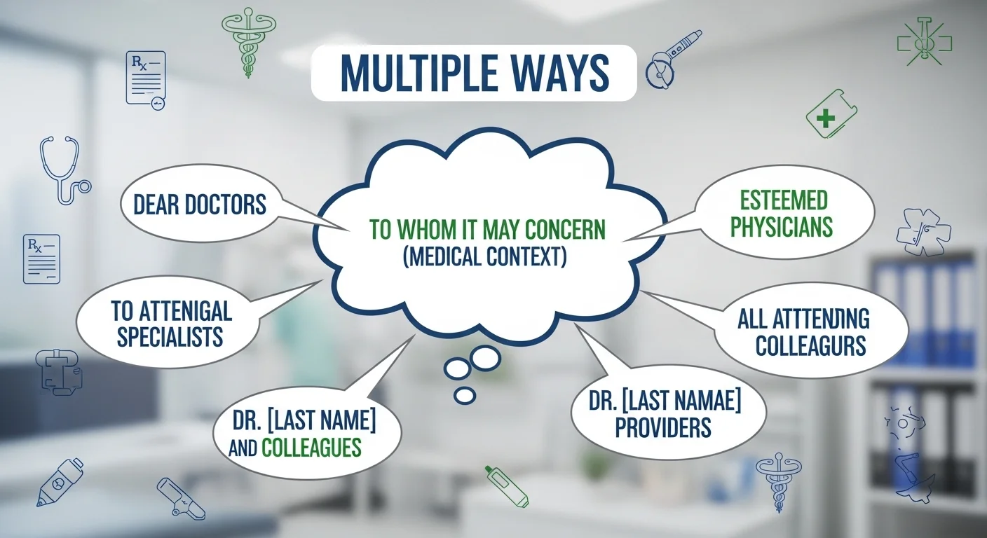 Other Ways to Say “How to Address Multiple Doctors