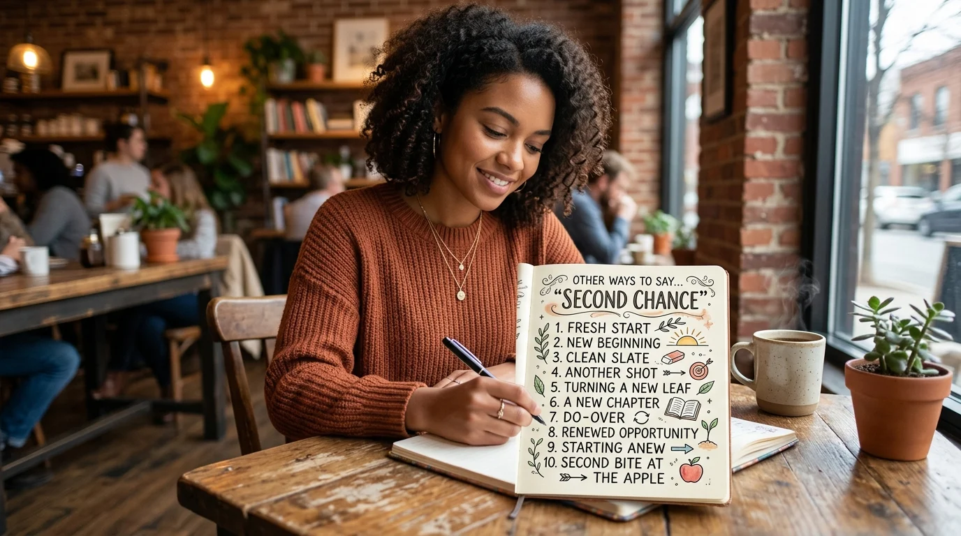 35+ Best Other Ways to Say Second Chance