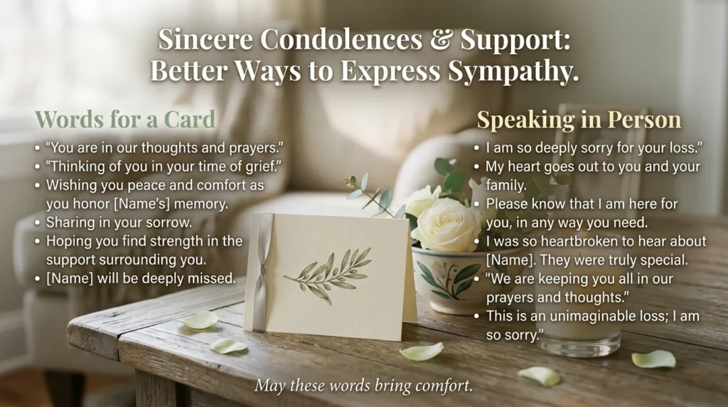 Sending My Deepest Sympathy