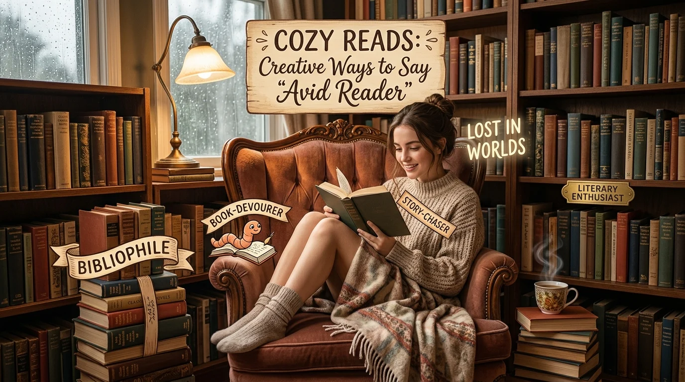 35+ Creative Ways to Say Avid Reader Funny, Unique & Professional Alternatives